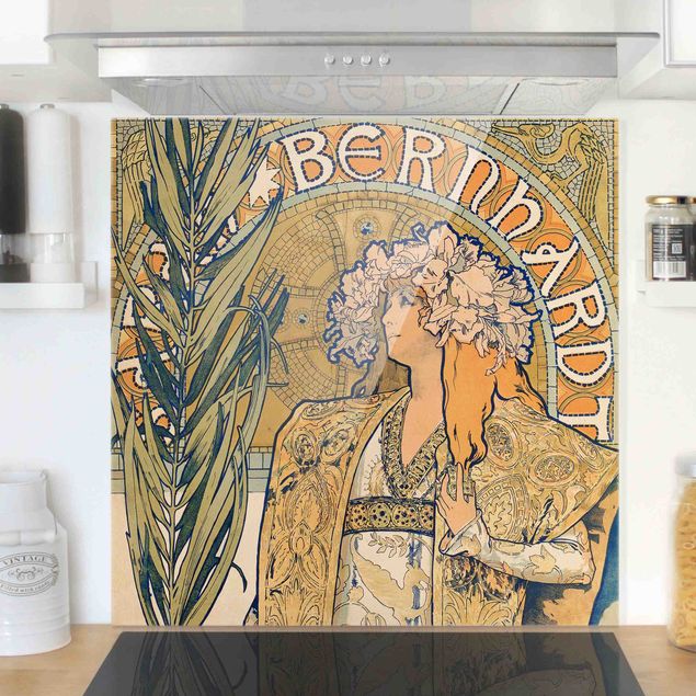 Décorations cuisine Alfons Mucha - Affiche pour la pièce Gismonda