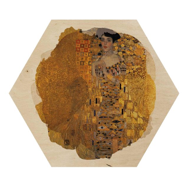 Tableaux muraux Aquarelles - Gustav Klimt - Portrait Of Adele Bloch-Bauer I