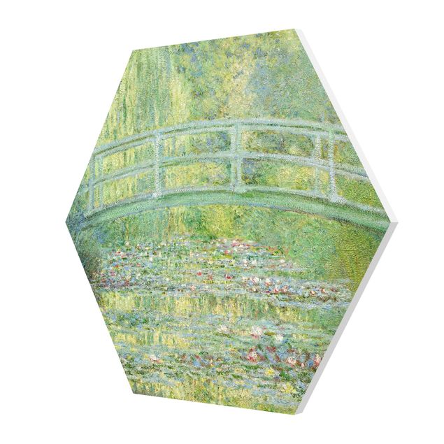 Tableau deco nature Claude Monet - Pont japonais