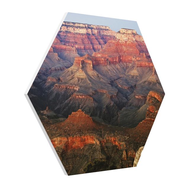 Tableau moderne Grand Canyon après le coucher du soleil