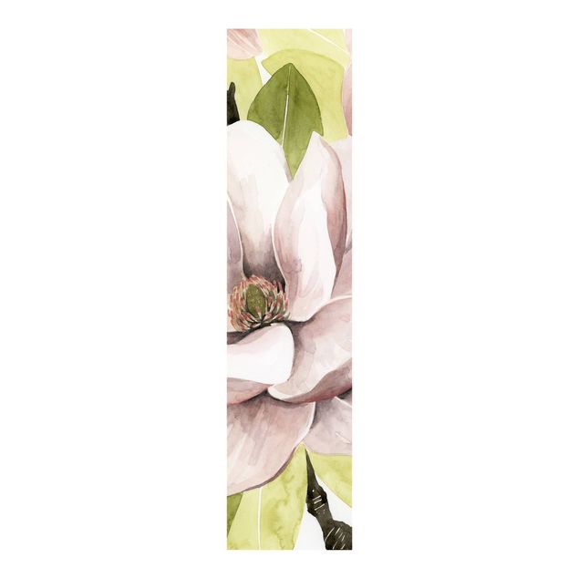 Panneaux coulissants avec fleurs Magnolia Blush I