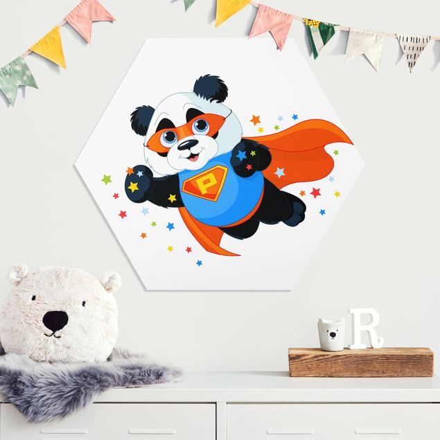 Déco chambre bébé Super Panda