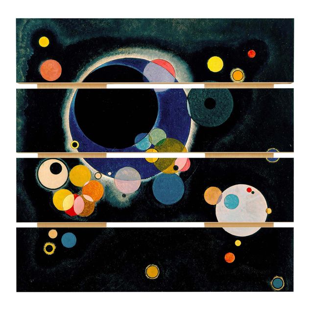 Kandinsky tableau Wassily Kandinsky - Cercles d'esquisses