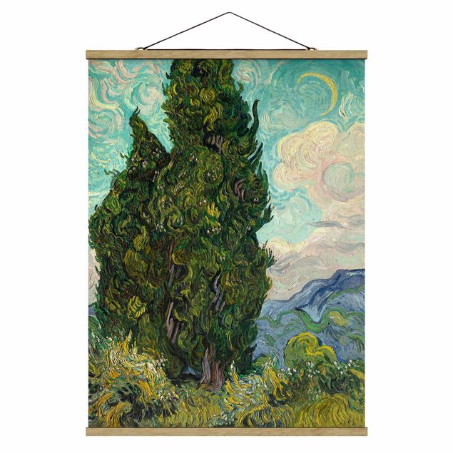 Tableaux arbres Vincent van Gogh - Cyprès