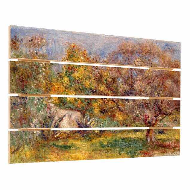 Tableau Renoir Auguste Renoir - Jardin d'oliviers