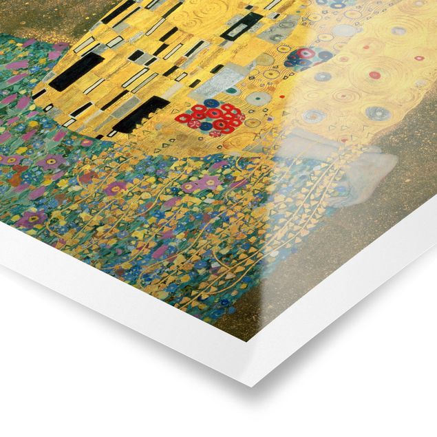 Tableaux amour Gustav Klimt - Le baiser