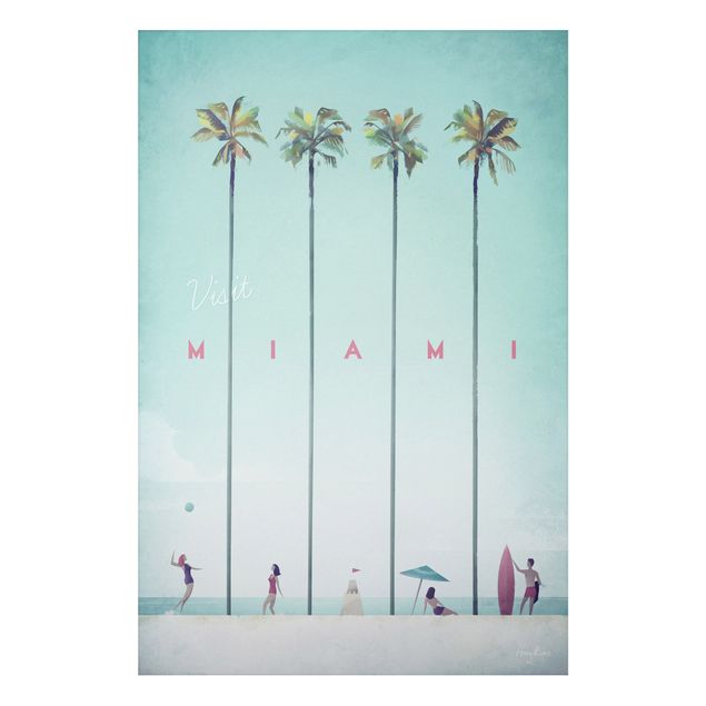 Tableau paysages Poster de voyage - Miami