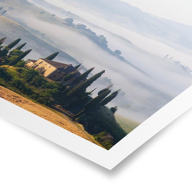Posters paysage Domaine de campagne en Toscane