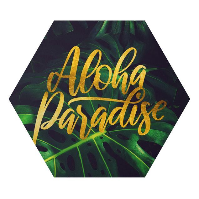 Tableau citation Jungle - Aloha Paradise