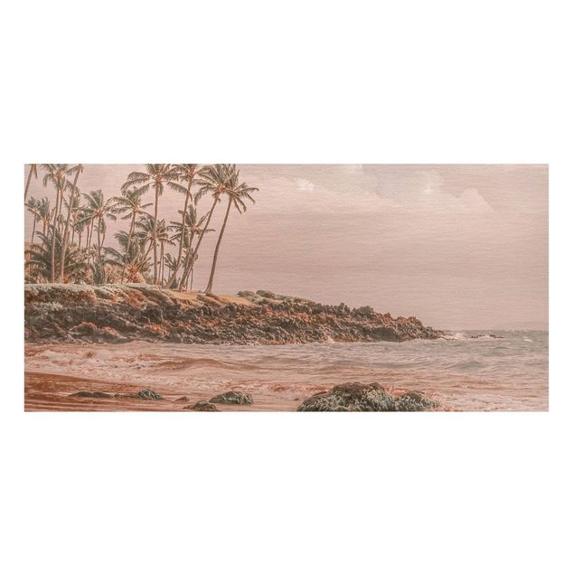 Tableau paysage Aloha Hawaii Beach