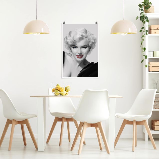 Tableaux modernes Marilyn sur le canapé