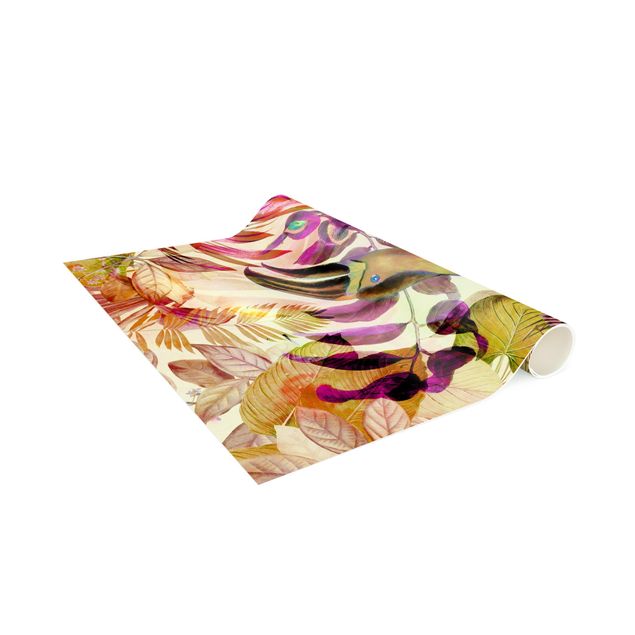 tapis longs Collage coloré - Toucan