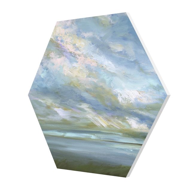 Tableau art abstrait Coast Sky