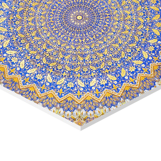 Tableau hexagon Dôme de la mosquée