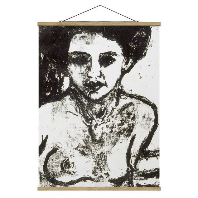 Tableau portrait Ernst Ludwig Kirchner - L'enfant de l'artiste