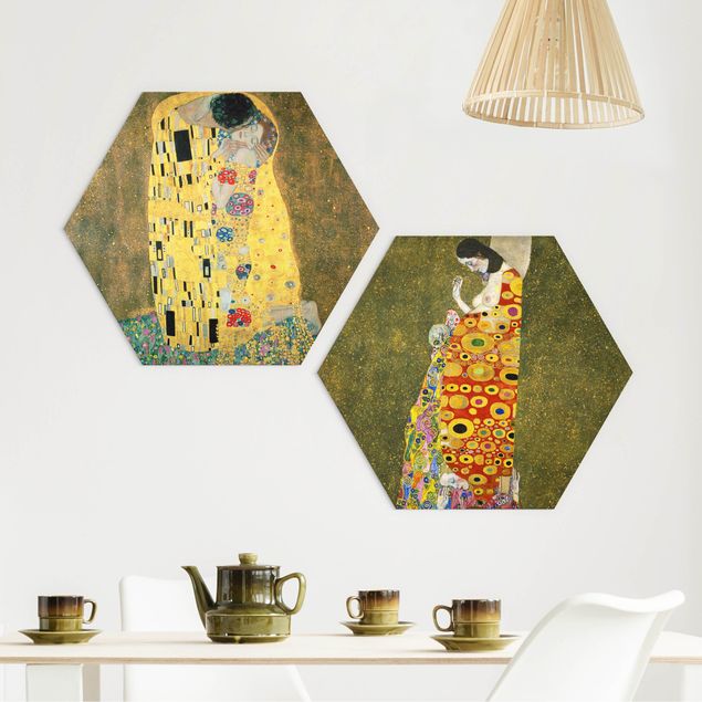 Décorations cuisine Gustav Klimt - Baiser et espoir