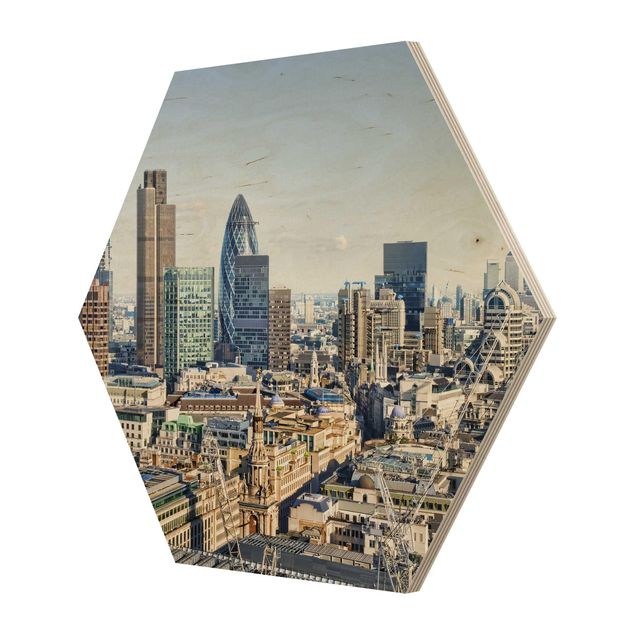 Hexagone en bois - City Of London