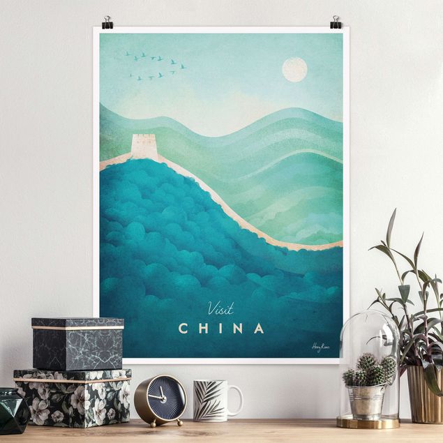 Déco mur cuisine Poster de voyage - Chine