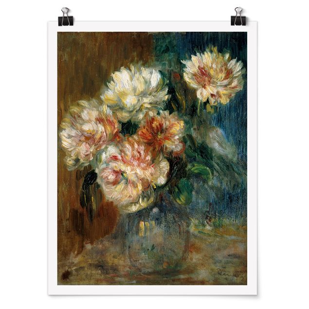 Tableau moderne Auguste Renoir - Vase de pivoines