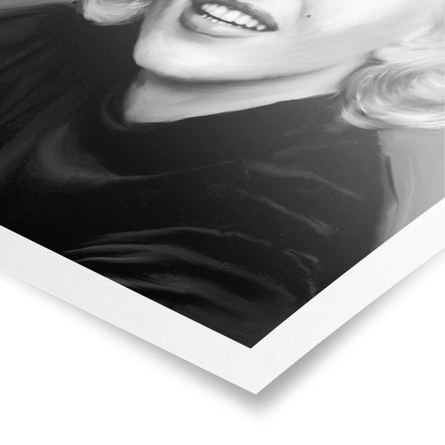 Tableaux gris Marilyn en privé