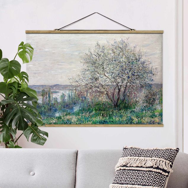 Déco murale cuisine Claude Monet - Le printemps à Vétheuil