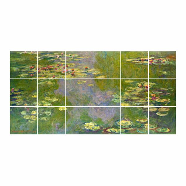 Film adhésif décoratif Claude Monet - Nénuphars verts