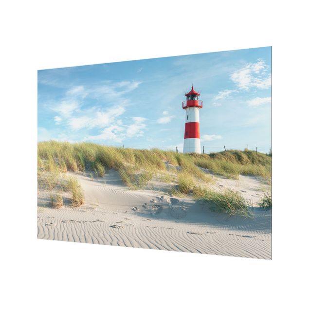 Fonds de hotte - Lighthouse At The North Sea - Format paysage 4:3