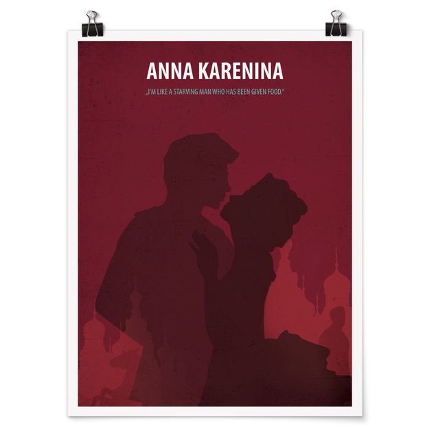 Tableaux portraits Affiche de film Anna Karénine