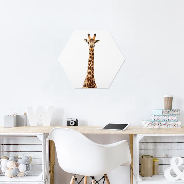 Tableaux modernes Tête de girafe