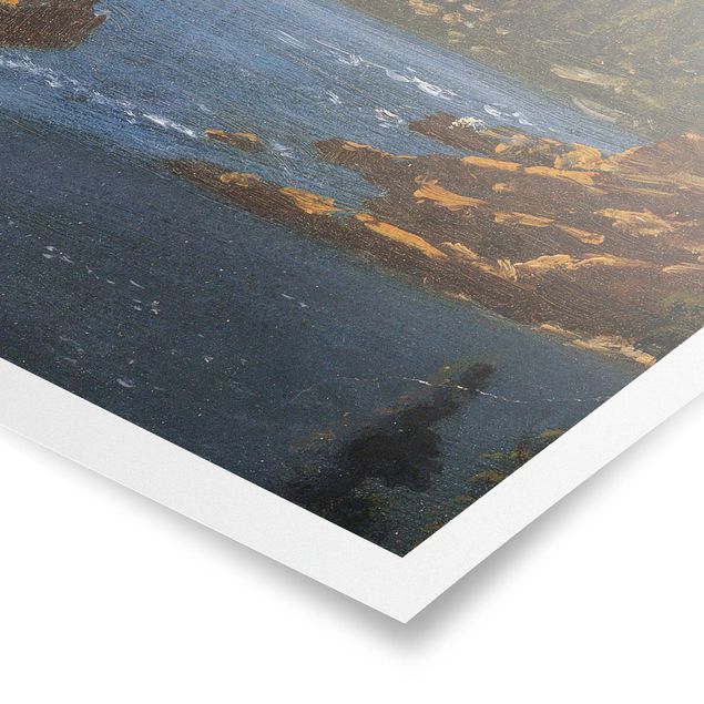 Tableaux mer Albert Bierstadt - Côte californienne