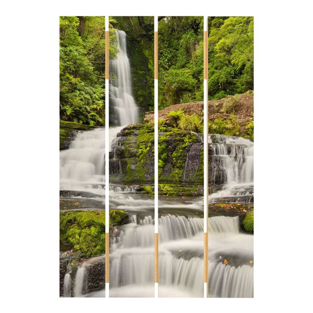 Tableaux muraux McLean Falls en Nouvelle-Zélande