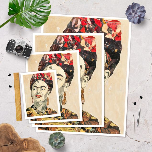Copie tableaux Frida Kahlo - Collage No.2