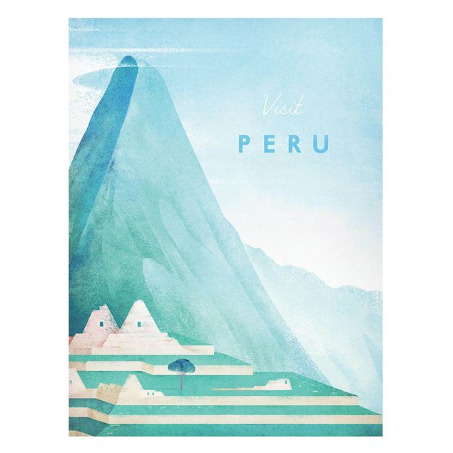 Tableaux paysage Poster de voyage - Pérou