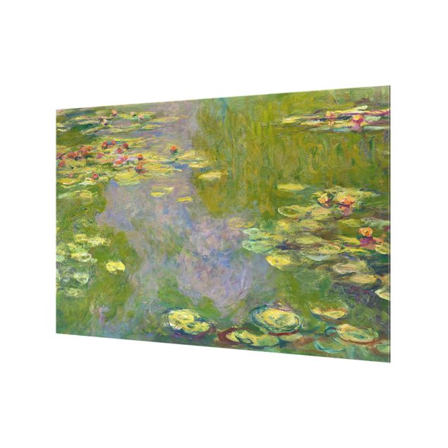 Fonds de hotte Claude Monet - Nénuphars verts