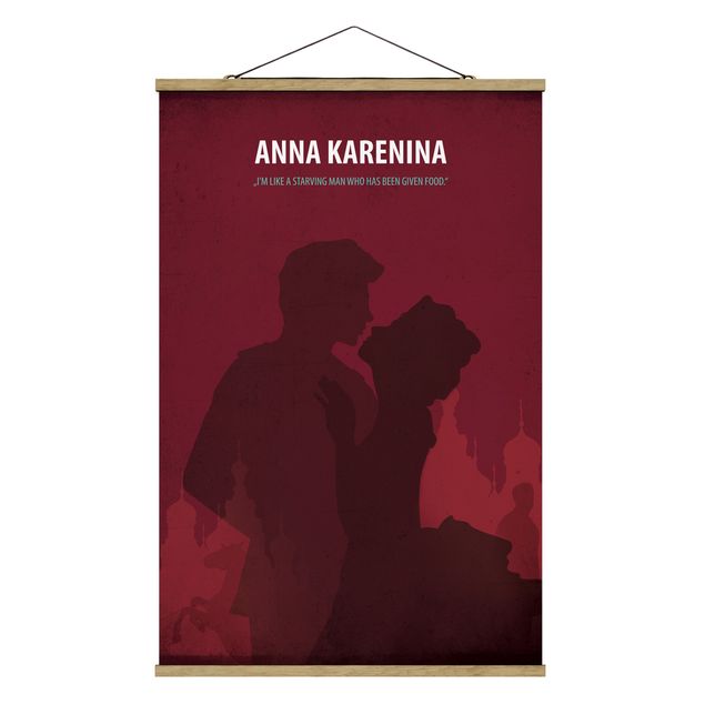 Tableau portraits Affiche de film Anna Karénine