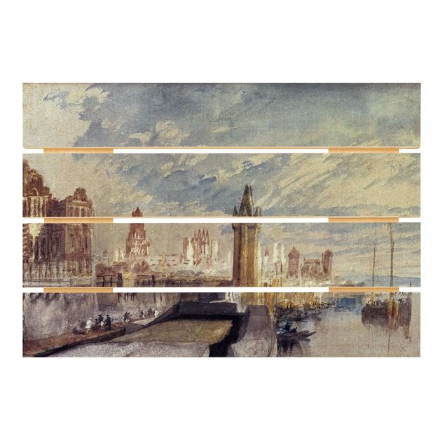 Tableaux en bois avec paysage William Turner - Mayence