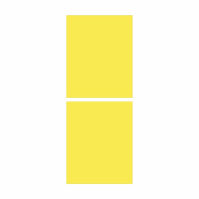 Papier adhésif pour meuble IKEA - Billy bibliothèque - Colour Lemon Yellow