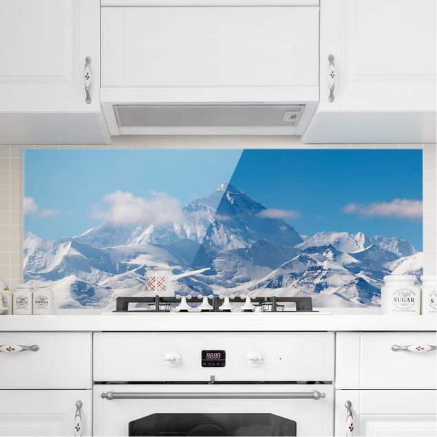 Déco murale cuisine Mont Everest