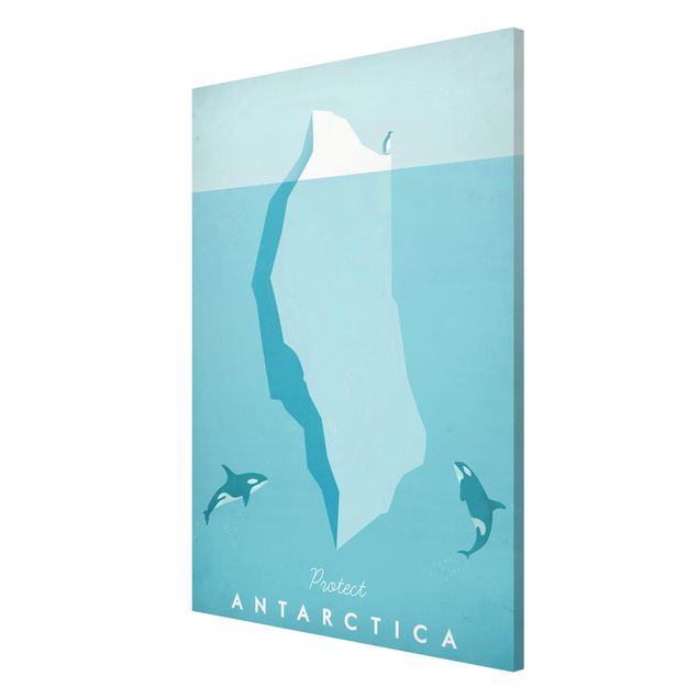 Tableaux mer Poster de voyage - Antarctique