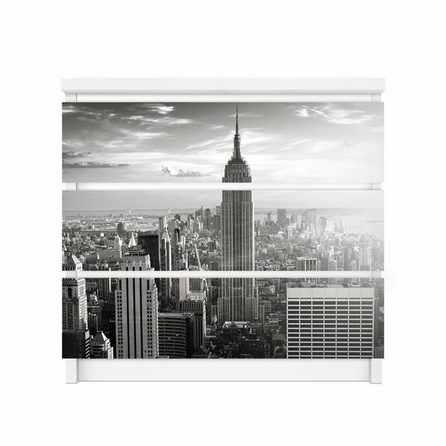 Revetement adhesif gris Manhattan Skyline