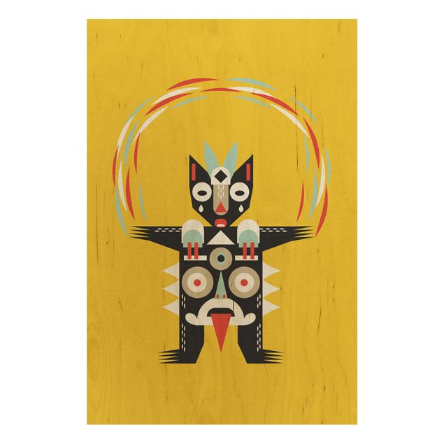 Tableaux de Muah Collage monstre ethnique - Jongleur
