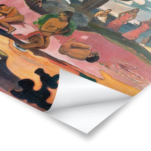 Tableaux moderne Paul Gauguin - Le jour des dieux (Mahana No Atua)
