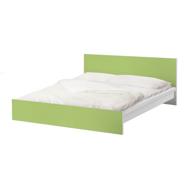 Papier adhésif pour meuble IKEA - Malm lit 160x200cm - Colour Spring Green