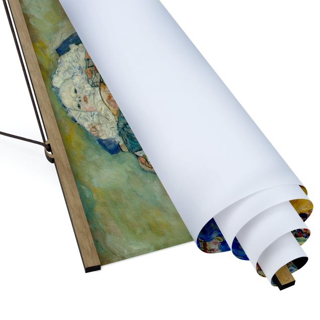 Tableaux dessins Gustav Klimt - Bébé (berceau)