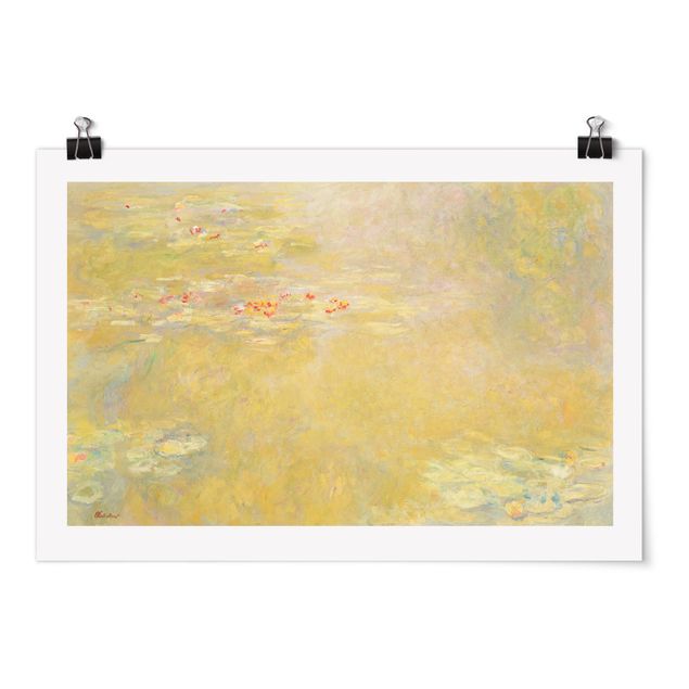 Tableau artistique Claude Monet - L'étang aux nénuphars