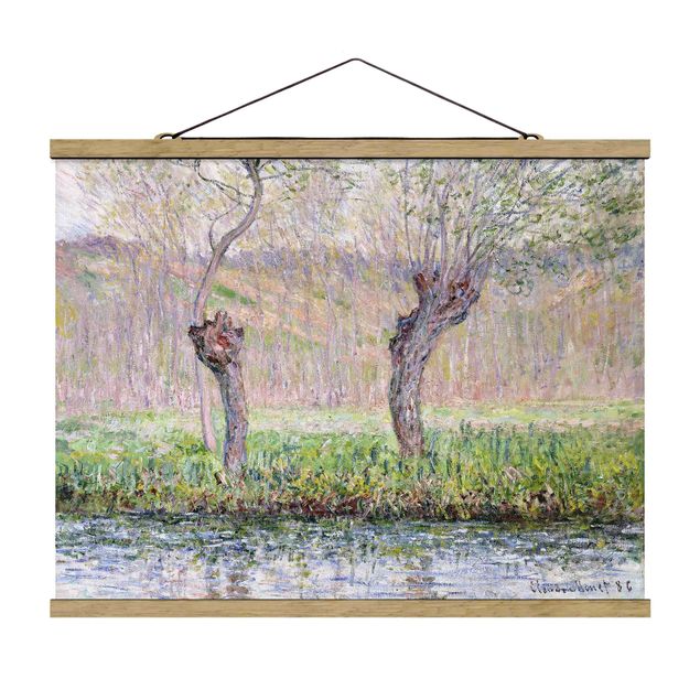 Tableau arbres Claude Monet - Saule au printemps