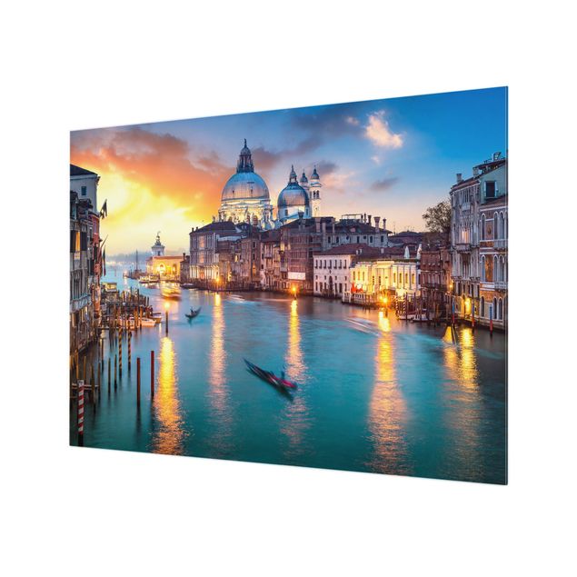 Fonds de hotte - Sunset in Venice - Format paysage 4:3