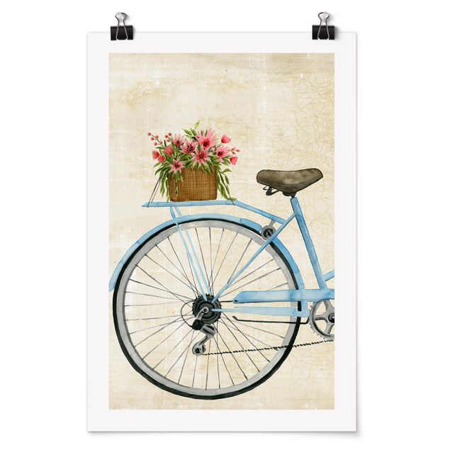 Posters fleurs Flowers Courier II