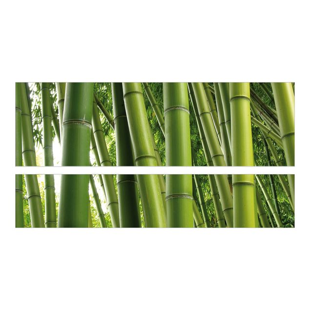 Papier adhésif pour meuble IKEA - Malm lit 140x200cm - Bamboo Trees No.1