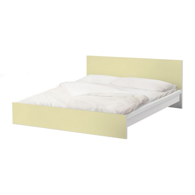 Papier adhésif pour meuble IKEA - Malm lit 140x200cm - Colour Crème